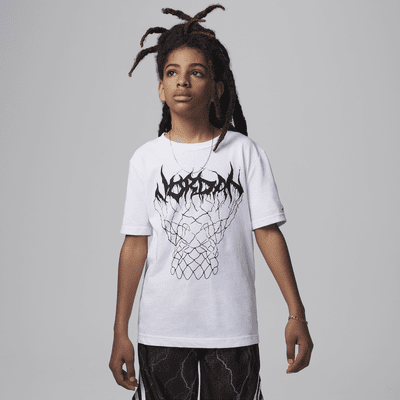 Jordan Dri-FIT MJ Sport Big Kids' Graphic T-Shirt. Nike.com